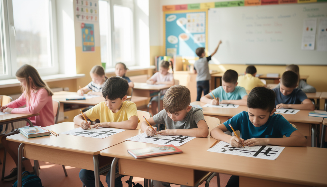 découvrez 5 astuces pratiques pour utiliser des mots croisés en pdf adaptés à la grande section en classe, afin de rendre l'apprentissage ludique et efficace.