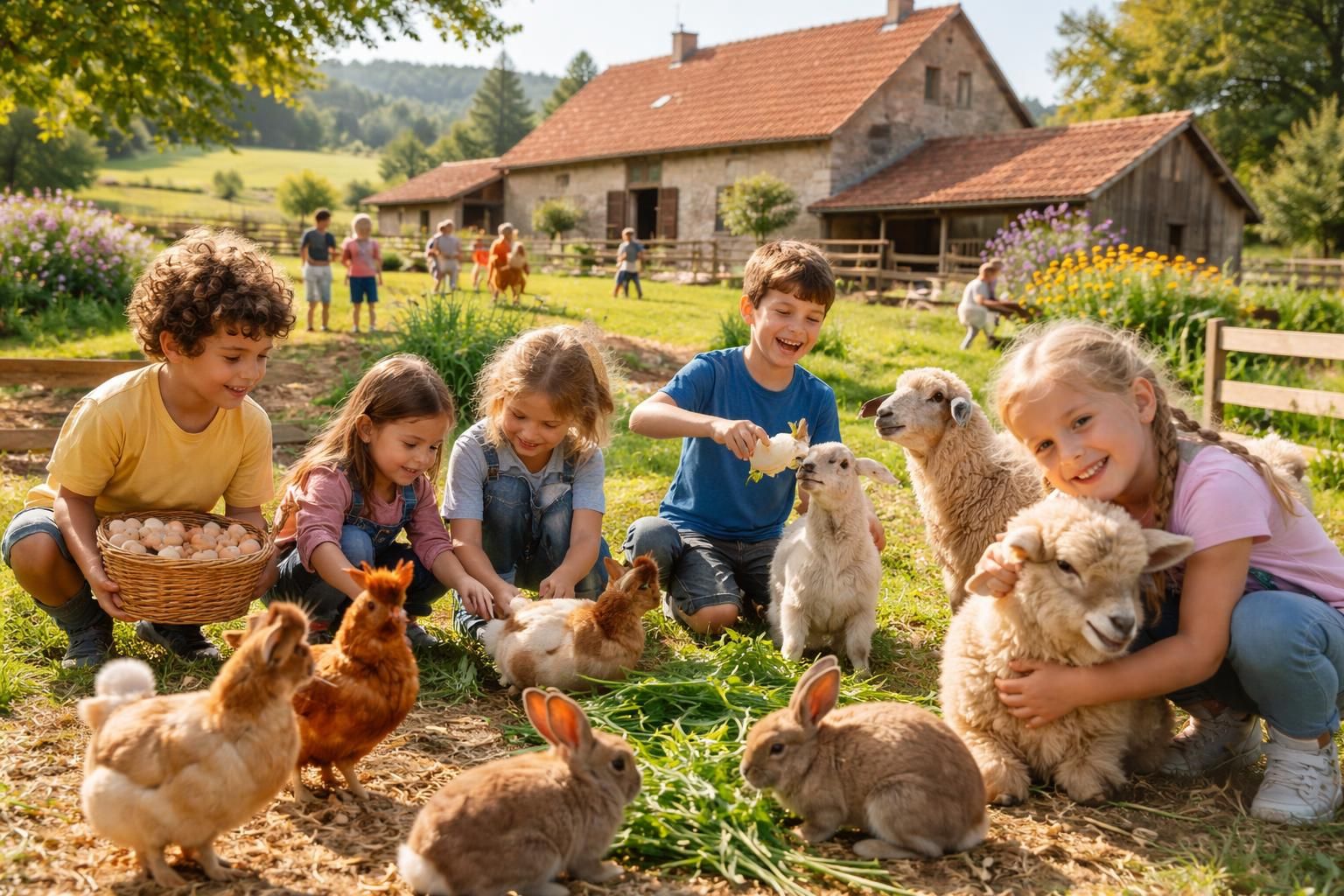 La ferme pédagogique à Besançon : une expérience unique pour les enfants