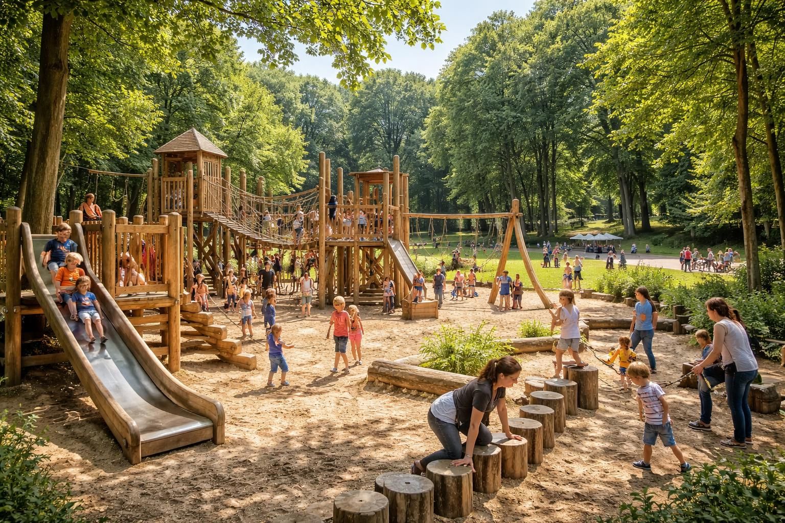 Découvrez les activités incontournables à la plaine de jeux bois de la cambre