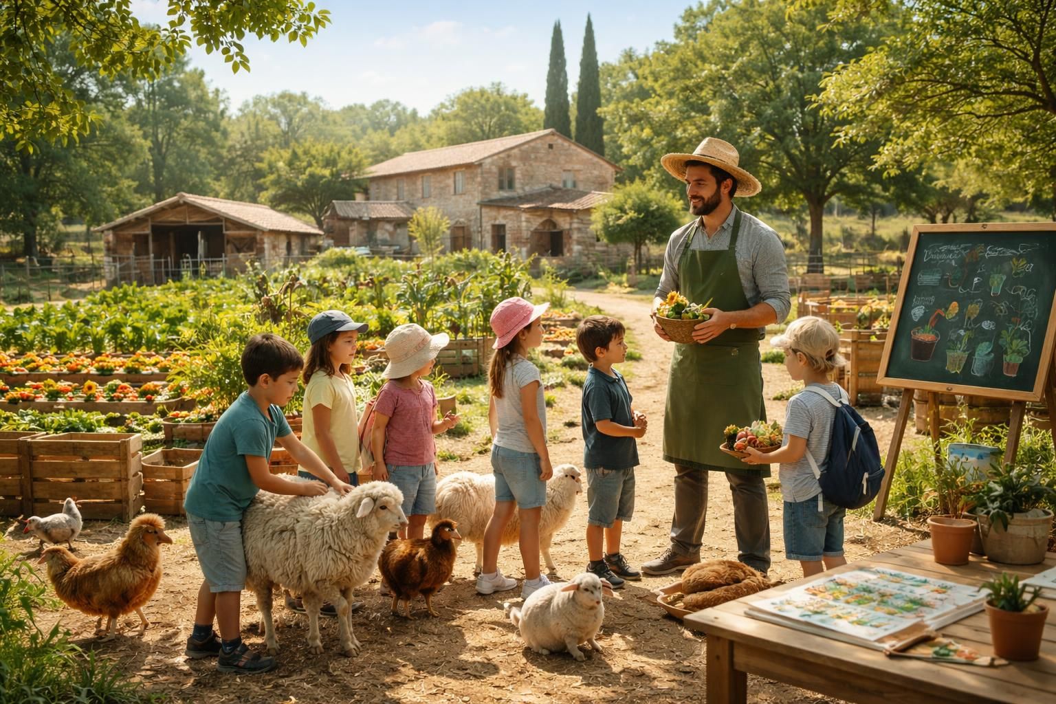 Découvrez les bienfaits d&rsquo;une ferme pédagogique à Nîmes pour les enfants