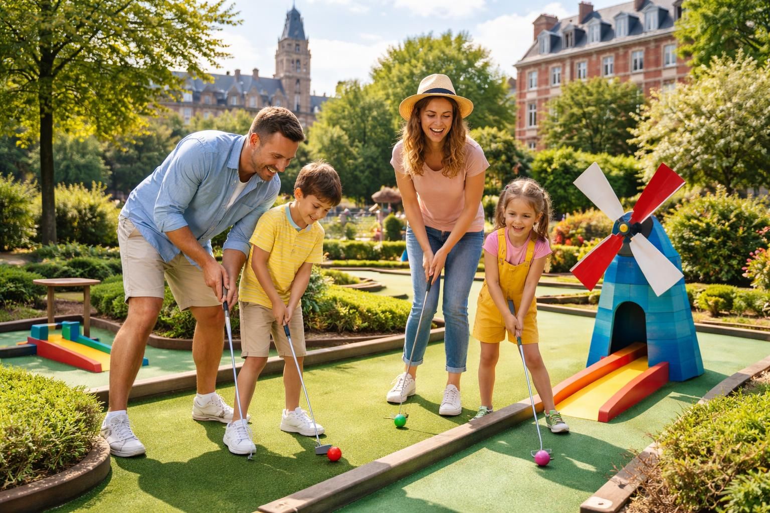 Mini golf à Lille : une activité ludique pour toute la famille