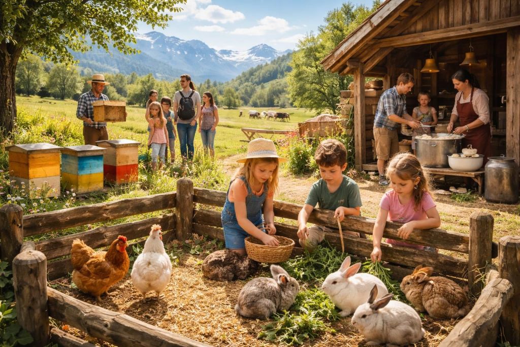 Les activités incontournables à faire dans une ferme pédagogique à Annecy