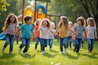 Les petits jeux du bafa 3-6 ans en un outil ludique pour la cohésion de groupe